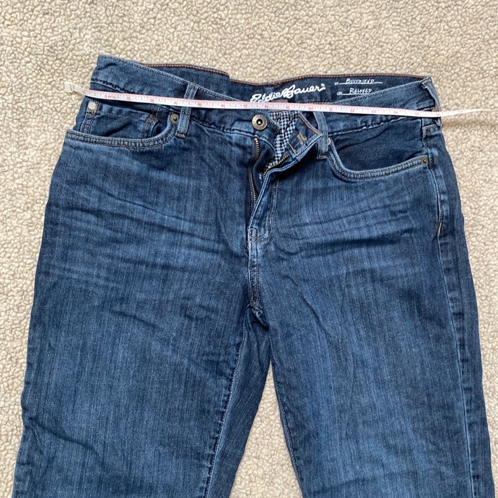 Flannel lined jeans